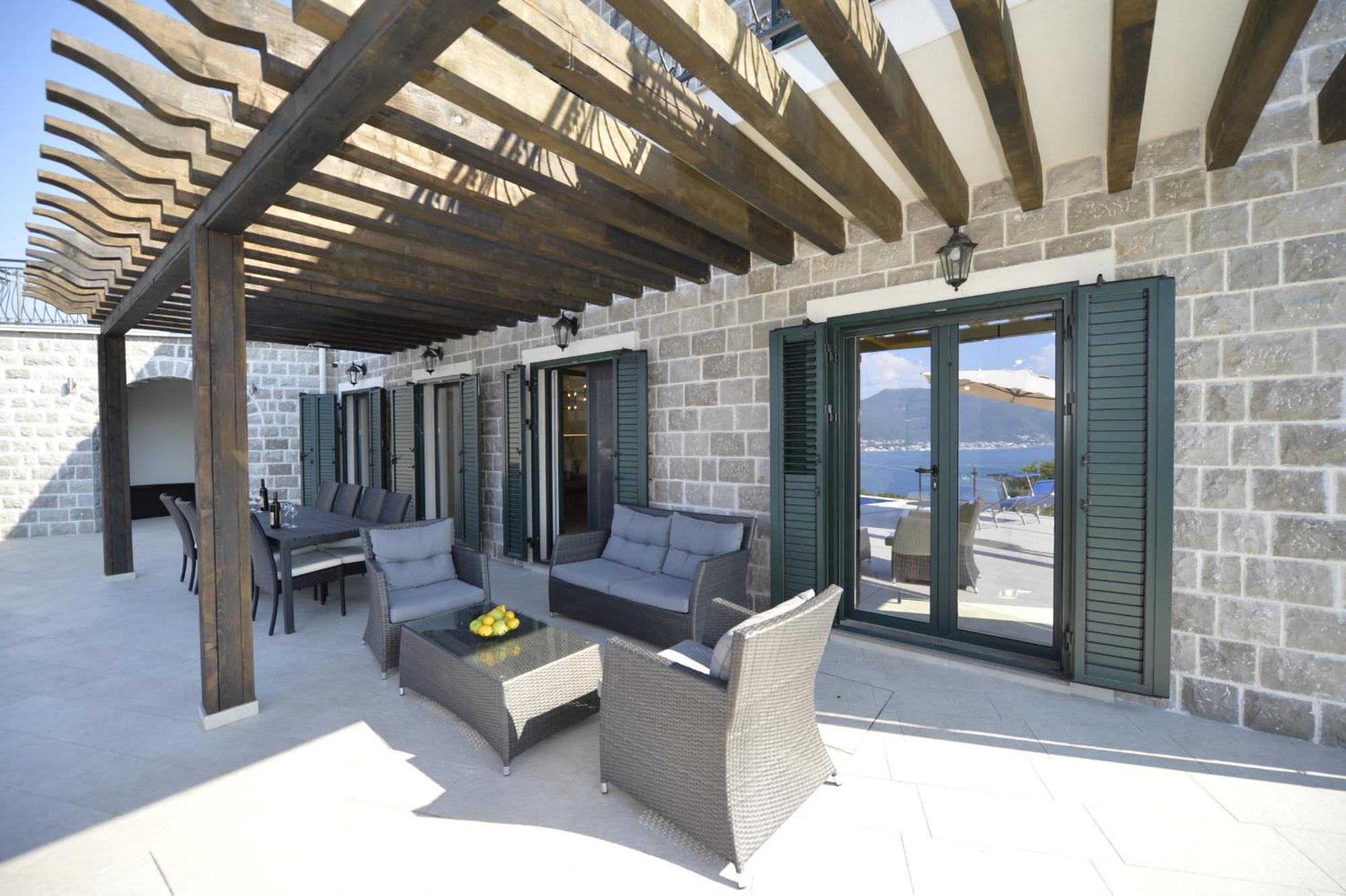 Villa Vista Azzurra Tivat Exterior photo