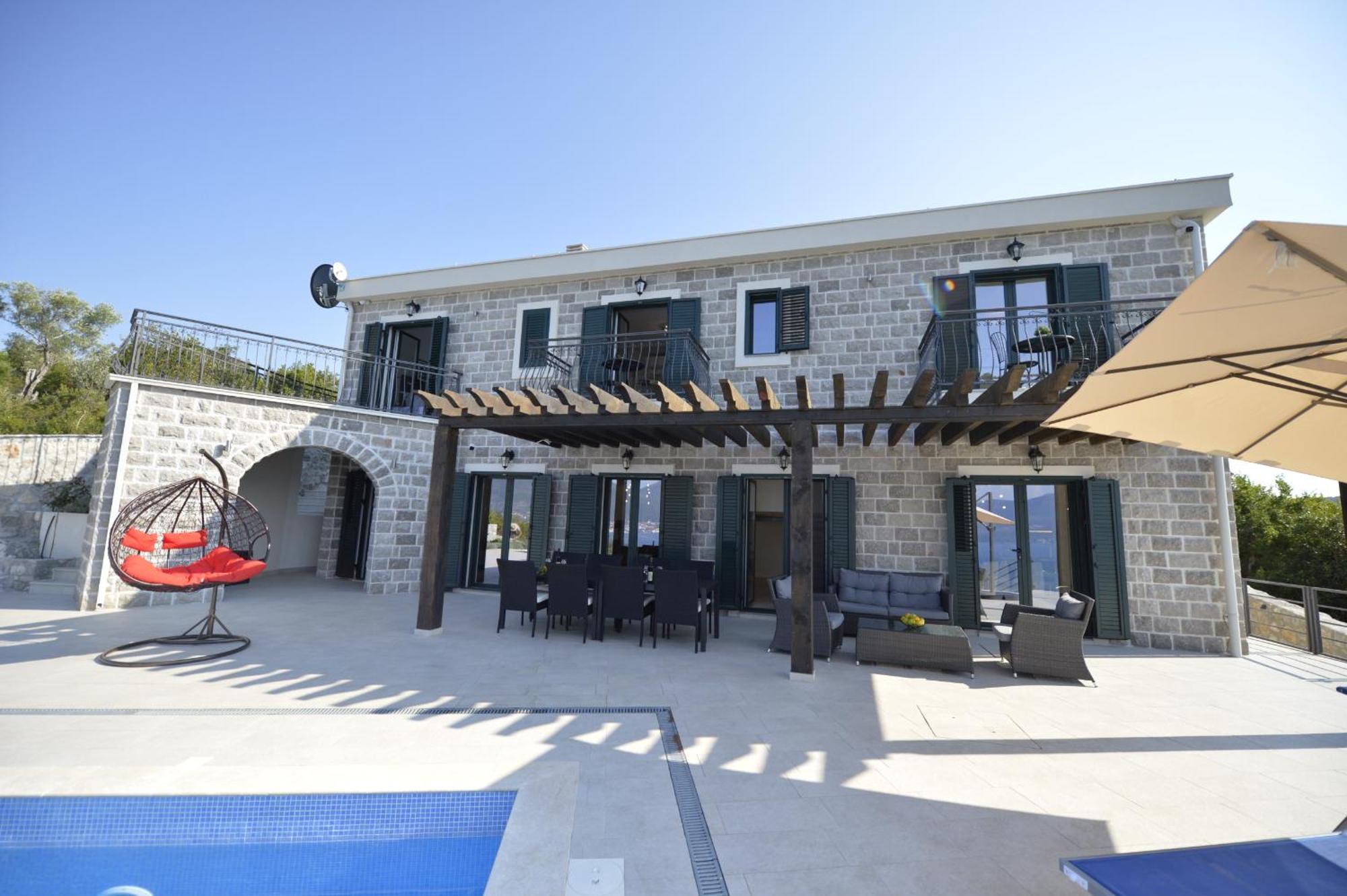 Villa Vista Azzurra Tivat Exterior photo