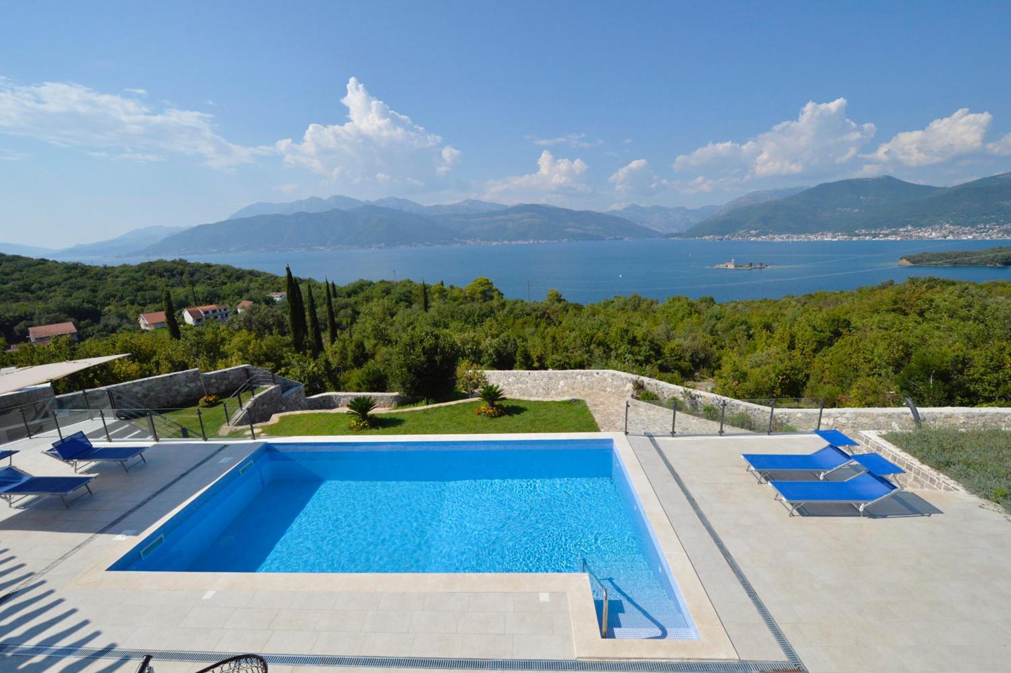 Villa Vista Azzurra Tivat Exterior photo