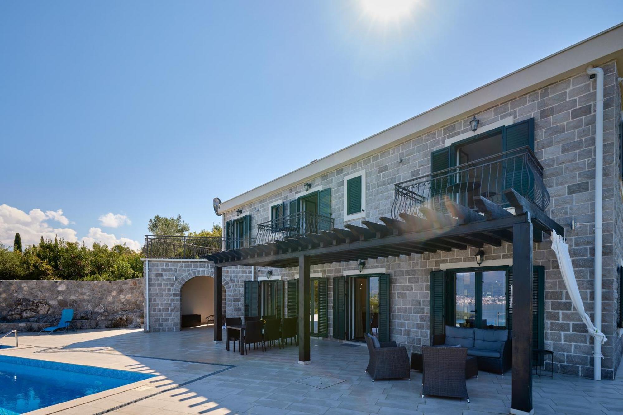 Villa Vista Azzurra Tivat Exterior photo